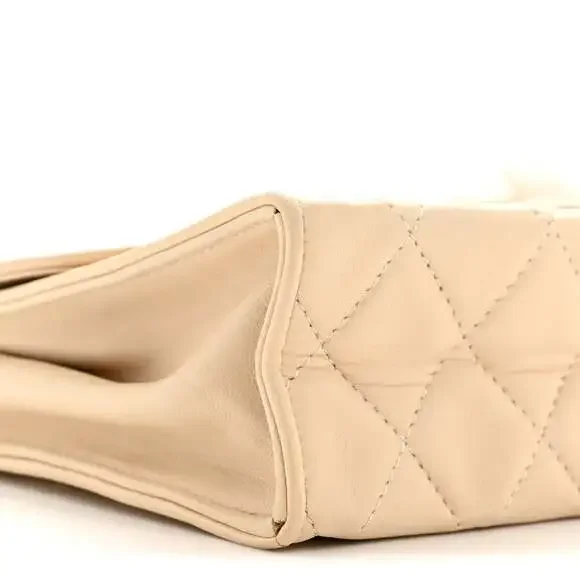 Chanel Lambskin Quilted Mini Camellia #242498C17B - Picture 10 of 15